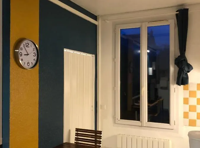 Studio avec panorama sur la ville basse du Havre